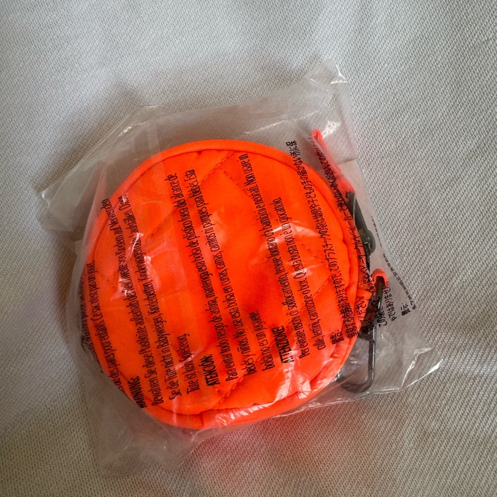 Lug Bright Orange Circle Pouch